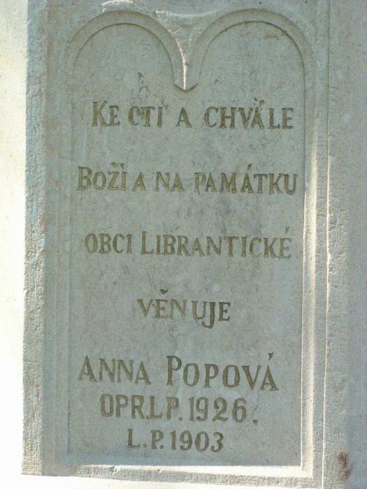 Křížek u Horákových (detail)